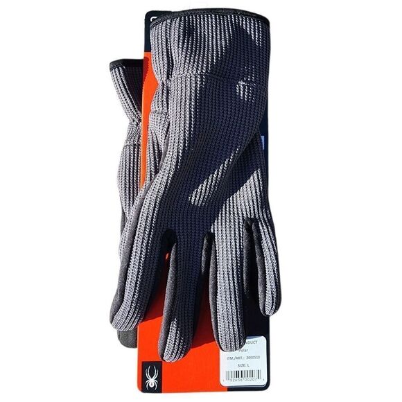 Spyder Core Conduct Mens Gloves Touchscreen Compatible Waffle Knit Size L - Picture 3 of 4